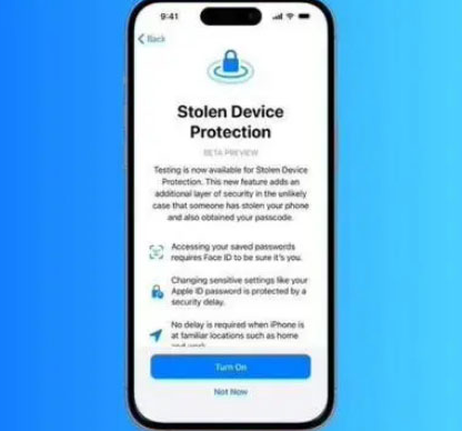 东平苹果授权维修店分享被盗设备保护功能开启方法 