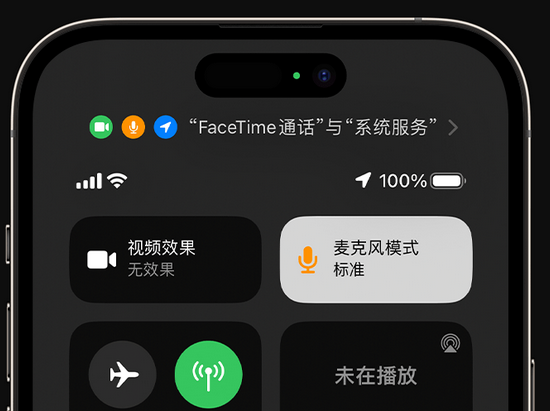 东平苹果授权维修网点分享iPhone在通话时让你的声音更清晰 