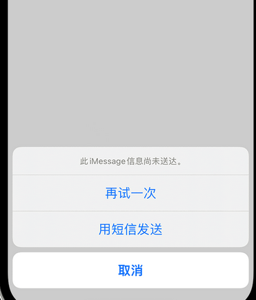 东平apple维修iPhone上无法正常发送iMessage信息