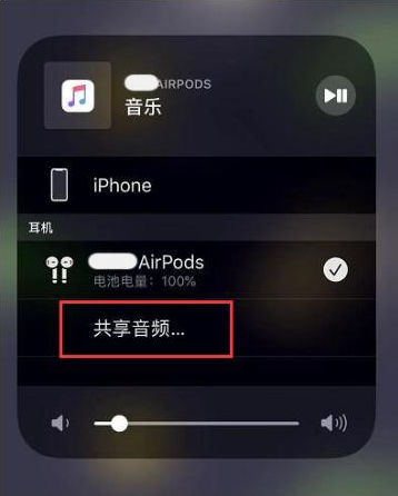 东平苹果14音频维修点分享iPhone14音频共享设置方法 