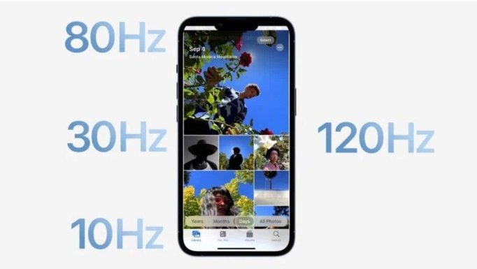 东平苹果14维修分享iPhone 14有高刷吗 
