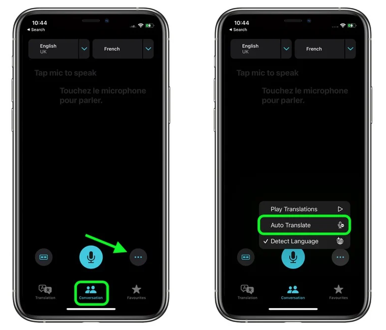 东平苹果手机维修分享iOS 15 “翻译” App 新改进 