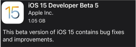 东平苹果手机维修分享如何升级到iOS15.0 beta5 