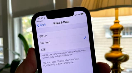 东平苹果手机维修分享iPhone 12如何打开或关闭5G网络 